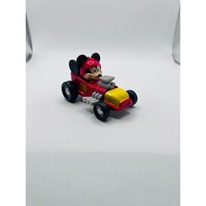 Disney's Mickey Mouse And The Roadster Racers Red Hot Rod Diecast Car Disney Jr